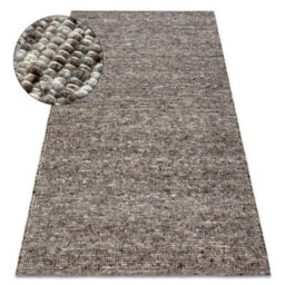 RugsX Nepal 2100 Stone, Grey - Woolen, Double-Sided, Natural  140X190 Cm - thumbnail 4