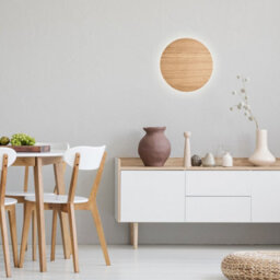 Edit Luna 4 Light Flush Wall Light Natural - thumbnail 3