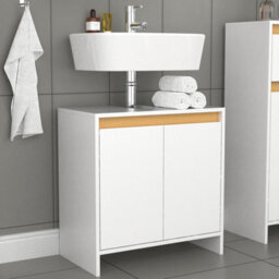 Vcm Wooden Underfloor Cabinet Malira Revolving Doors - thumbnail 3