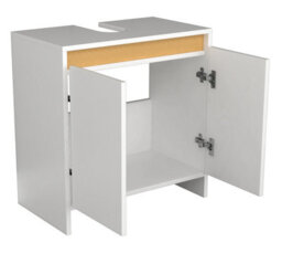Vcm Wooden Underfloor Cabinet Malira Revolving Doors - thumbnail 2