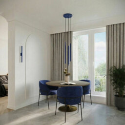 Sollux Lighting Pastelo Steel Ultramarine 2 Lights Modern Wall Lamps - thumbnail 8