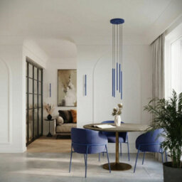 Sollux Lighting Pastelo Steel Ultramarine 2 Lights Modern Wall Lamps - thumbnail 7