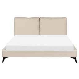 Beliani Bed Boucle Melle 160 X 200 Cm (Eu King Size) Beige - thumbnail 5