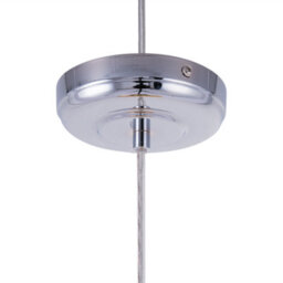 Beliani Aurora Pendant Lamp - Gold Glass Globe 1 Light, Adjustable Height, 25Cm Diameter, 125Cm Drop - thumbnail 4