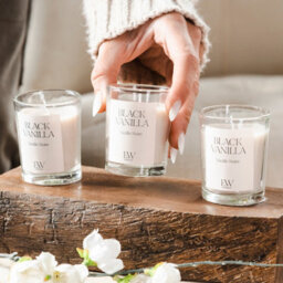 Marco Paul 3Pc Scented Candle Set - Black Vanilla - thumbnail 6