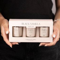 Marco Paul 3Pc Scented Candle Set - Black Vanilla - thumbnail 9