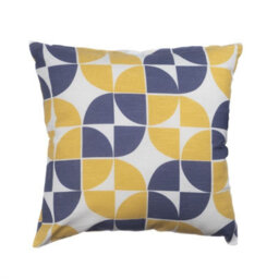Penguin Home 100% Cotton Set Of 4 Tessellated Double Sided Square Cushion Covers - thumbnail 4