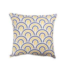 Penguin Home 100% Cotton Set Of 4 Tessellated Double Sided Square Cushion Covers - thumbnail 2