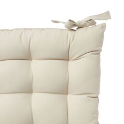GoodHome Hiva Beige Plain Indoor Square Seat Pad (L)45Cm X (W)45Cm - thumbnail 3