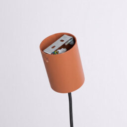 Sollux Lighting Aura Aluminum Red Ochre 1 Lights Minimalist Pendant Lamps - thumbnail 8