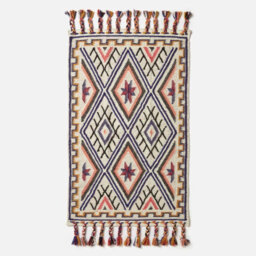 Homescapes Goa Multi Colour Kilim Wool Rug 90 X 150 Cm - thumbnail 2