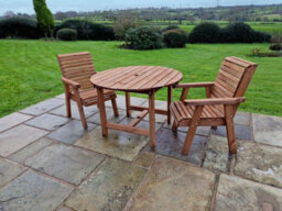 Churnet Valley Garden Furniture Ltd Churnet Valley Garden Furniture Valley 2 Seat Round Set 2Xc - thumbnail 5