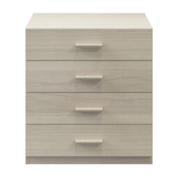 GoodHome Atomia All In One Matt Brown Oak Effect 4 Drawer Deep Chest (H)804mm (W)750mm (D)466mm - thumbnail 2