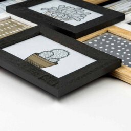 Nielsen Accent 3D Collage Frame For 8 Photos 10X15 Cm, Wood Frame - thumbnail 4