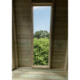 Marlborough - 8 X 8 Corner Pressure Treated T&g Pent Summerhouse + Safety Toughened Glass + Euro Lock + Key (8' X 8' / 8Ft X 8Ft) - thumbnail 4