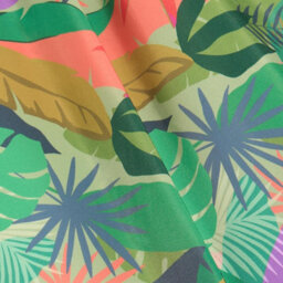 Ohs Bright Palm Parasol Umbrella Garden Outdoor Canopy Sun Shade - thumbnail 7