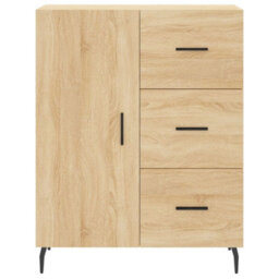Berkfield Classic Sideboard Sonoma Oak 69.5X34X90 Cm Engineered Wood - thumbnail 5