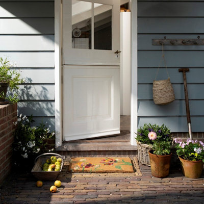Laura Ashley Outdoor Gosford Cranberry 581310 Doormat-40Cm X 70Cm - image 1