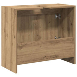 Walplus Sink Cabinet Artisan Oak 63 X 29 X 55 Cm Engineered Wood - thumbnail 8