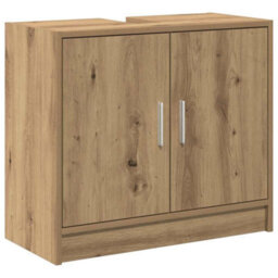 Walplus Sink Cabinet Artisan Oak 63 X 29 X 55 Cm Engineered Wood - thumbnail 2