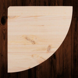 Woodeedoo Wooden Corner Shelf Set Of 3 Floating Rustic Wall Display Units Natural Pine Storage Ledges For Home Decor Organisation - thumbnail 2