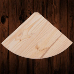 Woodeedoo Wooden Corner Shelf Set Of 3 Floating Rustic Wall Display Units Natural Pine Storage Ledges For Home Decor Organisation - thumbnail 4