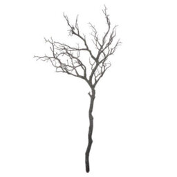 Hill Interiors Plastic Branch Artificial Plant Brown (93Cm X 45Cm X 45Cm)