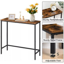 Console Table Entryway Table Compact Display Table Sofa Table - thumbnail 4