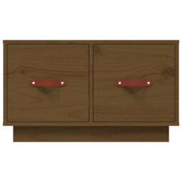 Berkfield Coffee Table Honey Brown 60X53X35 Cm Solid Wood Pine - thumbnail 6