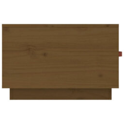 Berkfield Coffee Table Honey Brown 60X53X35 Cm Solid Wood Pine - thumbnail 8