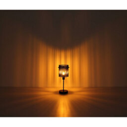 Luminosa Lighting Luminosa Gorley Ceiling Light Matt Black Blackberry Glass Shade 5X E14 - thumbnail 4