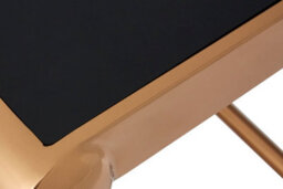 Premier Housewares Interiors By Premier Contemporary Design Rose Gold Console Table, Versatile Hallway Table, Easily Maintained Modern Console Table - thumbnail 4