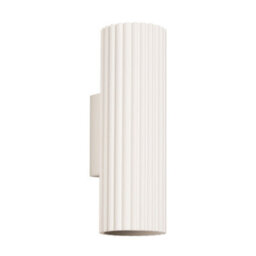 Sollux Lighting Karbon Aluminum Beige 2 Lights Minimalist Wall Light - thumbnail 1
