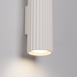 Sollux Lighting Karbon Aluminum Beige 2 Lights Minimalist Wall Light - thumbnail 5