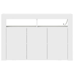 Walplus Sideboard White 116 X 30 X 75 Cm Engineered Wood - thumbnail 6