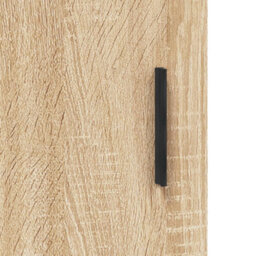 Berkfield Elegant Highboard Sonoma Oak 69.5X34X180 Cm Engineered Wood - thumbnail 9
