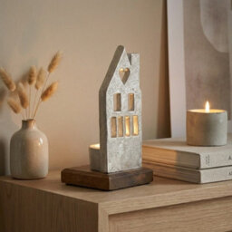 Garden Greatness Cut Out House On Base Candle Holder - thumbnail 2