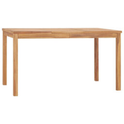 Berkfield 5 Piece Garden Dining Set Solid Teak Wood - thumbnail 8