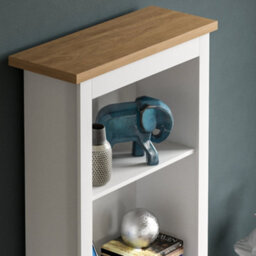 Lassic Vida Designs Arlington White 5 Tier Bookcase Freestanding Shelving Unit (H)1750mm (W)600mm (D)240mm - thumbnail 5
