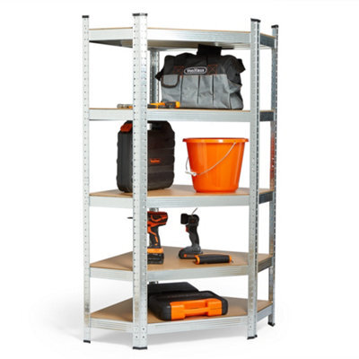Vonhaus 5 Tier Corner Garage Shelving Unit - image 1