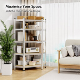 Vonhaus 5 Tier Corner Garage Shelving Unit - thumbnail 4