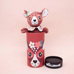 Les Dèglingos Les Degingos Small Melimelos The Deer In Box Plush Figure Kids Soft Cuddly Toy - thumbnail 5