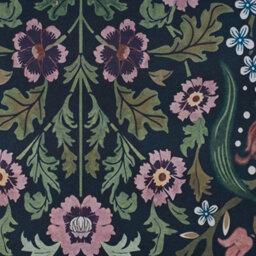 Living And Home Green Floral Rectangular Rug Non Slip Backing Machine Washable Polyester Floor Carpet 180X120Cm - thumbnail 7