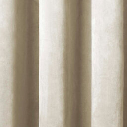 Laurence Llewelyn-Bowen Montrose Velvet Blackout-Coated Pair Of Ivory Eyelet Curtains - thumbnail 3
