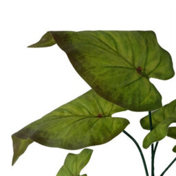 50Cm Artificial Green Plastic Leaf Stem - thumbnail 2