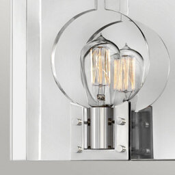 Luminosa Lighting Elstead Lisa Mcdennon By Hinkley Ludlow 1 Light Wall Light Polished Nickel - thumbnail 2