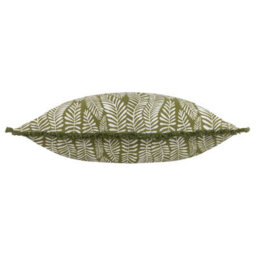 HÖEM Hoem Frond Abstract 100% Cotton Feather Filled Cushion - thumbnail 2