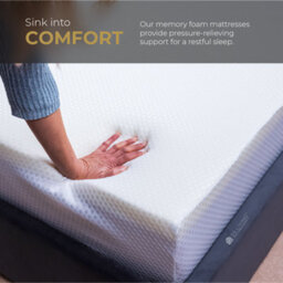 Memory Foam Mattress Orthopedic 12 Inch Deep - Puredream By Ds Living - thumbnail 7