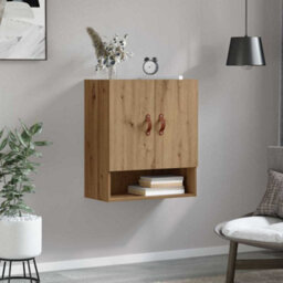 Walplus Wall Cabinet Artisan Oak 60 X 31 X 70 Cm Engineered Wood - thumbnail 4