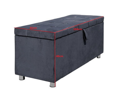 Comfy Living Pavia Linen Blanket Box